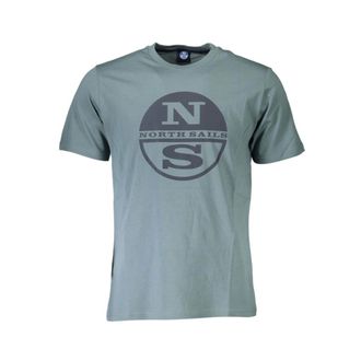 North Sails Hombre, Camisetas, Verde, Talla: L