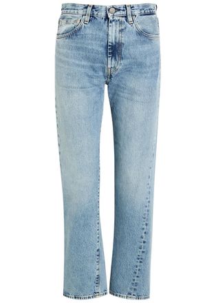 Toteme Twisted-seam Straight-leg Jeans - Light Blue - 27 (W27 / UK8-10 / S)