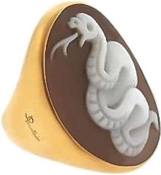 POMELLATO Eva Ring - Dames - Ringen - Bruin - 52 MM - Accessoires