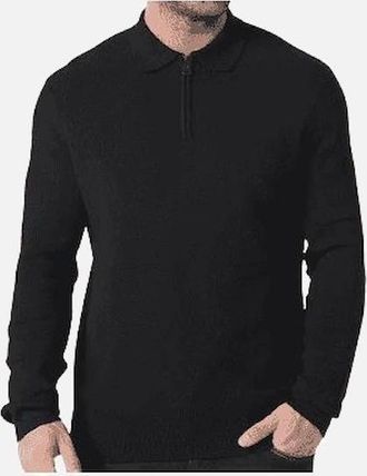 883 Police Mens Harlem Black Knitwear Jumper - Size: 40