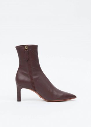 Rag & Bone Womens Mercer Leather Ankle Boots In Bordeaux