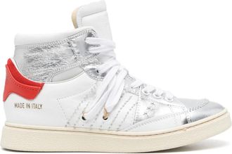 Hidnander Dual Cage Sneakers - Dames - Sneakers - Wit - 36 EU - Leer - Schoenen