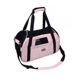 Trade Shop Trade Shop - Borsa Trasportino Animali Nobleza Con Prese DAria 42 X 20 X 29 Cm Taglia M - Rosa