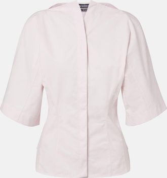 Jacquemus Camicia Moisson in popeline di cotone