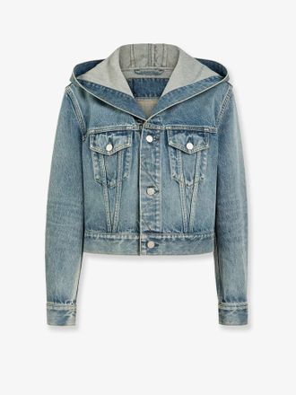 Alaia Giubbino Trucker in denim - ALAIA - gender_Woman