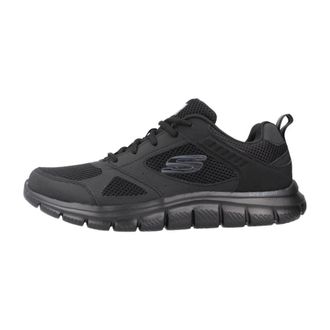 Skechers Track - Syntac - Heren - Sport - Zwart - Maat: 42 EU Zijde