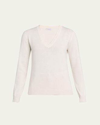 Brunello Cucinelli V-Neck Cashmere Sweater