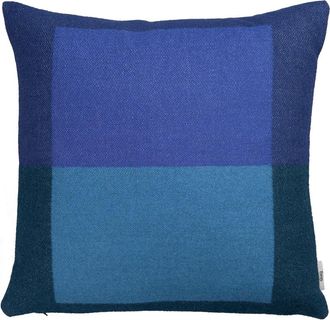 Roros Tweed Syndin Kissen, 50 x 50 cm, blau well