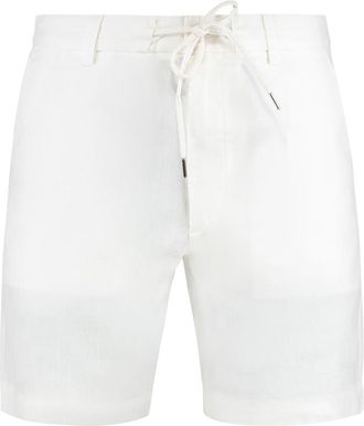 HUGO BOSS Linen Blend Bermuda-Shorts