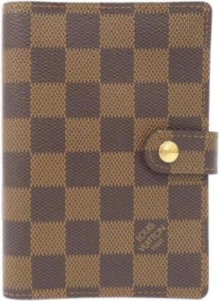 Louis Vuitton Pre-owned Vintage Canvas Small Wallet - Dames - Vintage Accessoires - Bruin - ONE Size - Vintage
