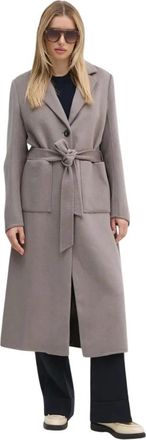 Diane Von F&uuml;rstenberg Nene Coat - - Coats - Donna - Grigio - S