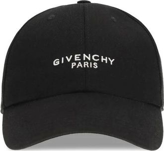 Givenchy Caps, male, Black, Size: ONE SIZE Logo Baseball Hat