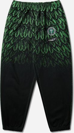 Nike Nigeria x Slawn Fleece Pants Black / Poison Green