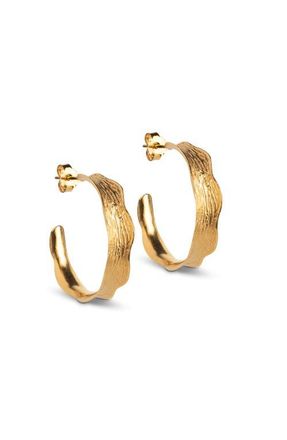Enamel Copenhagen Ane Large Hoops in Gold at Nordstrom