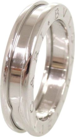 Bulgari White Gold White Gold (18K) Band Ring (Pre-Owned)