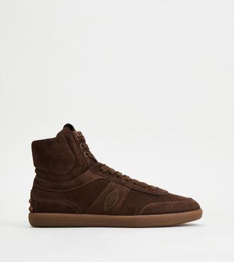 Tod's Tods Tabs Sneakers High-Top in Suede