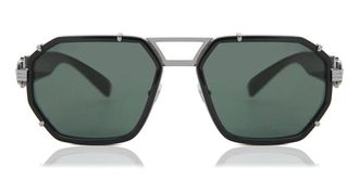 Versace VE2228 100171 Mens Sunglasses Black Size 59