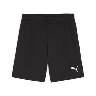 Puma Trainingsshorts PUMA TEAMGOAL SHORTS, Damen, Gr. XL, N-Gr, schwarz-weiss (puma schwarz, puma wei&szlig;), Interlock, Obermaterial: 100% Polyester, unifarben