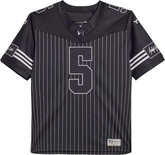 adidas Y-3 Garret Wilson Football Shirt Black KS7642