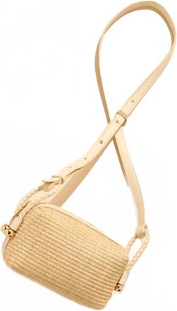 Shiraleah Wovens Gina Crossbody Bag In Ivory