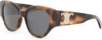 Celine Sunglasses, unisex, Brown, 55 MM, Cl40328U