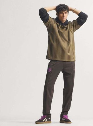 adidas Chile Originals - Pantaloni sportivi marrone notte
