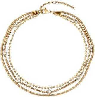 Adornia 18K Gold Plated Layered Anklet at Nordstrom Rack