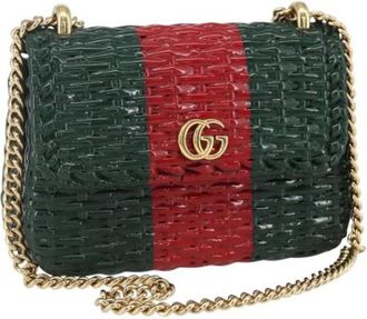 Gucci Pre-owned Cross Body Bags, female, Multicolor, Size: ONE SIZE Pre-owned Metal Cross Body Bag