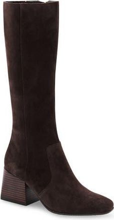 Blondo Tessa Waterproof Knee High Boot in Chocolate Suede at Nordstrom Rack, Size 8 Regular Calf