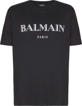 Balmain T-shirt con logo - Nero