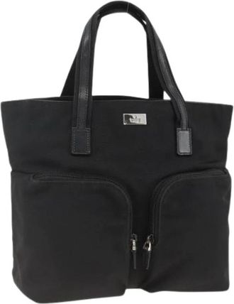 Gucci Pre-owned Vintage Tote Bag - Dames - Vintage Shopper - Zwart - ONE Size - Leer - Vintage