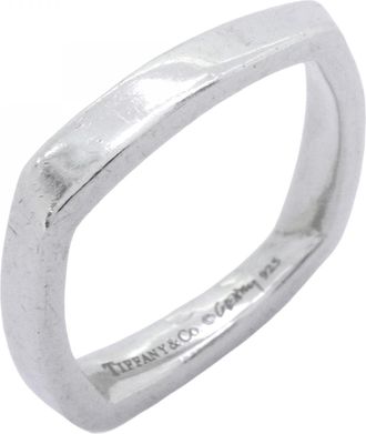 Tiffany & Co. Silver 925 Band Ring (Pre-Owned)