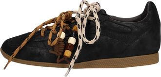 Ama brand Athl Lage Sneakers - Dames - Sneakers - Zwart - 42 EU - Leer - Schoenen