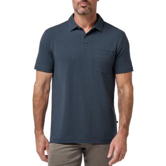 Travis Mathew The Cloud Polo in Total Eclipse at Nordstrom, Size Xx-Large