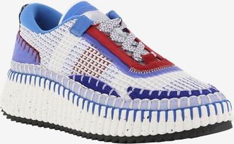 Chloé Umweltfreundliche niedrige Sneakers aus Mesh Nama