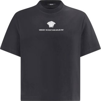 Versace Medusa Milano Short Sleeve T-Shirt, Size Small