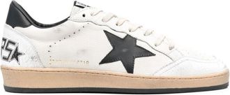 Golden Goose White Lace Up Sneakers