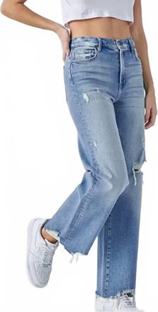 Hidden Jeans Ella Wide Leg Jeans In Light Wash