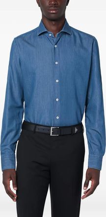 Xacus Camicia denim - Blu