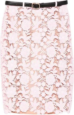 Self Portrait Lace midi skirt