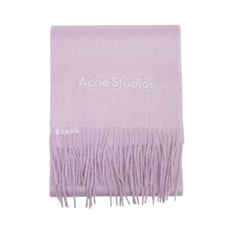 Acne Studios Wool Logo Scarf - unisex - Acne Studios - Winter Scarves - Purple - ONE SIZE - Accessories