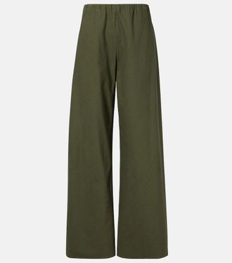 Vince Colette cotton wide-leg pants