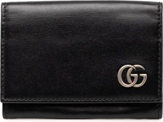 Gucci Pre-owned Gucci GG Marmont Calfskin Card Case Mens TUUKNH1L1090DS72