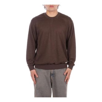 C.P. Company Rear Logo Sweatshirt - male - C.P. Company - Sweatshirts - Brown - XL - Sweatshirts & Hoodies