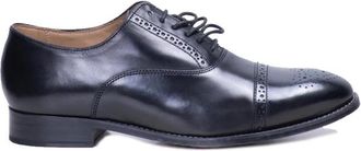 Paul Smith Philip Zwarte Leren Derby Schoenen - Heren - Nette schoenen - Zwart - 42 EU - Leer - Schoenen