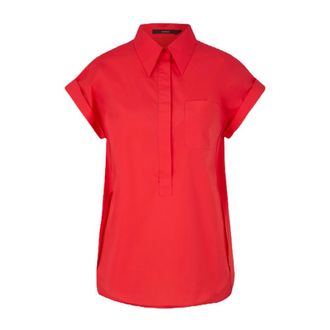 Windsor Dames, Blouses & Shirts, Rood, Maat: S Katoen