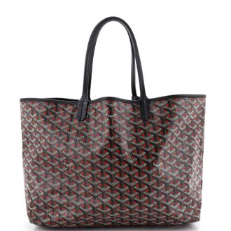 Goyard Saint Louis Tote Claire Voie Coated Canvas PM