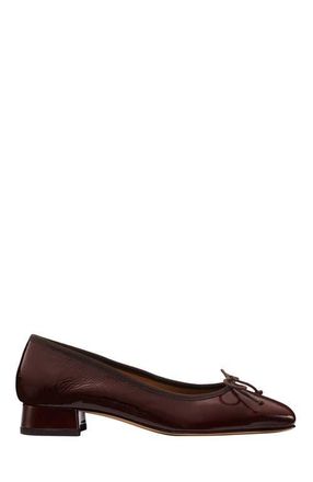 Margaux Eyewear The Ada Pumps in Espresso Crinkle Patent at Nordstrom, Size 37.5
