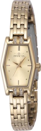 Invicta Angel Quartz Gold Dial Ladies Watch 48131