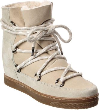 Isabel Marant Nowles Suede & Leather Snow Boot